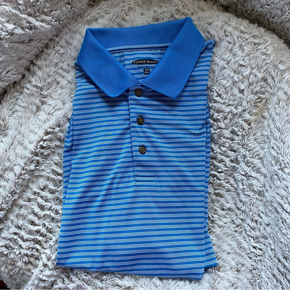 Pebble Beach Performance Men’s Golf Polo